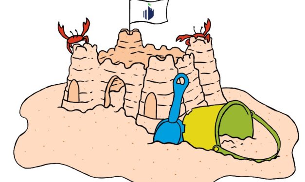 Zandkastelen bouwen
